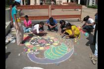 Rangoli Competition 1