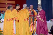 2nd Annual Convocation 2013 in the august presence of the President of India, Shri Pranab Mukherjee