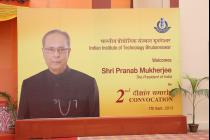 2nd Annual Convocation 2013 in the august presence of the President of India, Shri Pranab Mukherjee