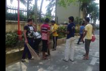 "Swachh Bharat Mission" activities at Kesura Hostel on 2nd Oct, 2014.