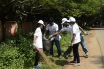 Swachha Bharat Abhiyan taken up by the 'Souls for Solace' society of Students' Gymkhana