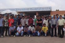 Industrial Visit to Paradeep Phosphate Ltd by 2nd Year B. Tech (Mech)