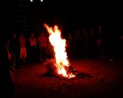 Campfire at Argul Campus