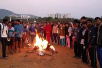 Campfire at Argul Campus