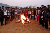 Campfire at Argul Campus