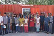 visit by the 1st year students of M.Sc. (Atmosphere & Ocean Sciences) and M.Tech. (Climate Science & Technology) to Indian National Centre for Ocean Information Services (ESSO-MoES)