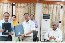 Agreement Signing Ceremony with Integrated Test Range, DRDO, Chandipur on 4th August 2016