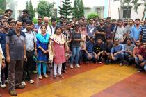 Industrial visit of SIF students to Mundali water treatment plant, Cuttack
