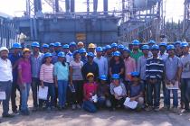 Industrial visit of Electical Engg. students to OPTCL Power Training Centre, Bhubaneswar 