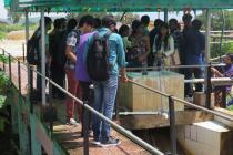 Industrial visit of SIF students to Mundali water treatment plant, Cuttack 