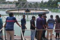 Industrial visit of SIF students to Mundali water treatment plant, Cuttack 