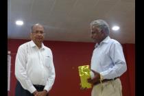 Prof. Paulraj from the Stanford University has given Institute seminar on 16/8/2016