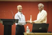 Prof. Chittaranjan Ray, Director, Nebraska Water Center has given Institute Seminar on 08/11/2016