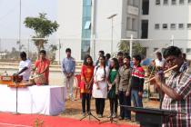 Group performance by music society, IITBBS