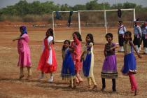 Group performance by local school children