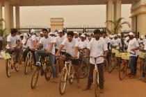 Cycle Rally for Oil and Gas Conservation Mass Awareness Campaign