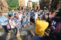 Heritage Trip (Khandagiri, Dhauli, Konark, Ekamra Walk) Organised for the First Year B.Tech Students