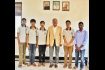 Team Prajjwala, IIT Bhubaneswar recipent of NRDC National Budding Innovator Award 2018