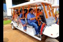 Inauguration of operation of Battery Operated Vehicles in IIT BBS Campus