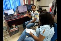 Media visit to the Centers of Excellence in VARCOE on the eve of Digital India Day