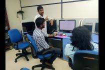 Media visit to the Centers of Excellence in VARCOE on the eve of Digital India Day