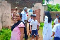 UBA Plantation Drive by IIT Bhubanesar at Khudupur & Poda Poda Promary Schools