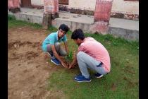 UBA Plantation Drive by IIT Bhubanesar at Khudupur & Poda Poda Promary Schools