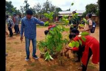 UBA Plantation Drive by IIT Bhubanesar at Khudupur & Poda Poda Promary Schools