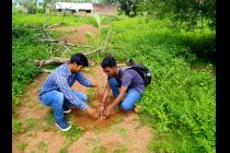 UBA Plantation Drive by IIT Bhubanesar at Khudupur & Poda Poda Promary Schools