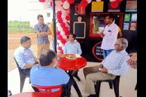 Inauguration of Nestle Kiosk at SBS-LBC by Prof. RV Raja Kumar, Director, IIT BBS