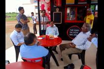 Inauguration of Nestle Kiosk at SBS-LBC by Prof. RV Raja Kumar, Director, IIT BBS