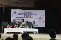 Workshop on Rights of Working Women organized by Women's Welfare Committee