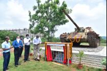 HPT-32 Deepak Aircraft and T-55 Battle Tank inauguration