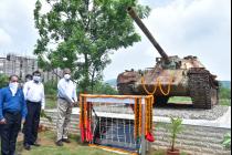 HPT-32 Deepak Aircraft and T-55 Battle Tank inauguration