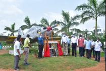 HPT-32 Deepak Aircraft and T-55 Battle Tank inauguration