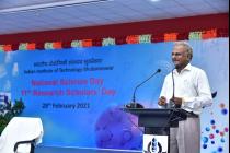 National Science Day and its 11th Research Scholars' Day